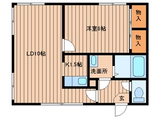 フォ－ライフ３２の物件間取画像